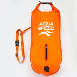 Boja asekuracyjna Open Water Swim Buoy 37x72 cm Aqua Speed kol.75 - pomarańczowy