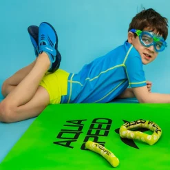 Buty do wody na rzep Aqua Speed 27E - niebieskie