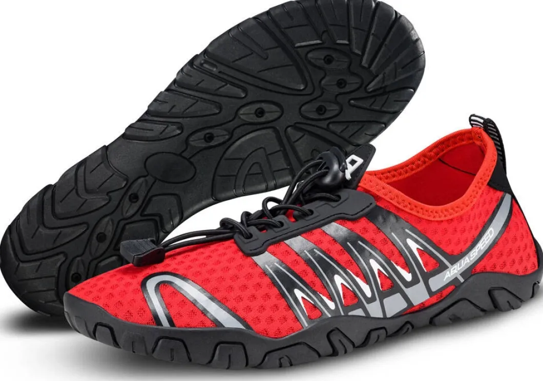 Buty do wody wielofunkcyjne Aqua Speed Gekko 31 - czerwone