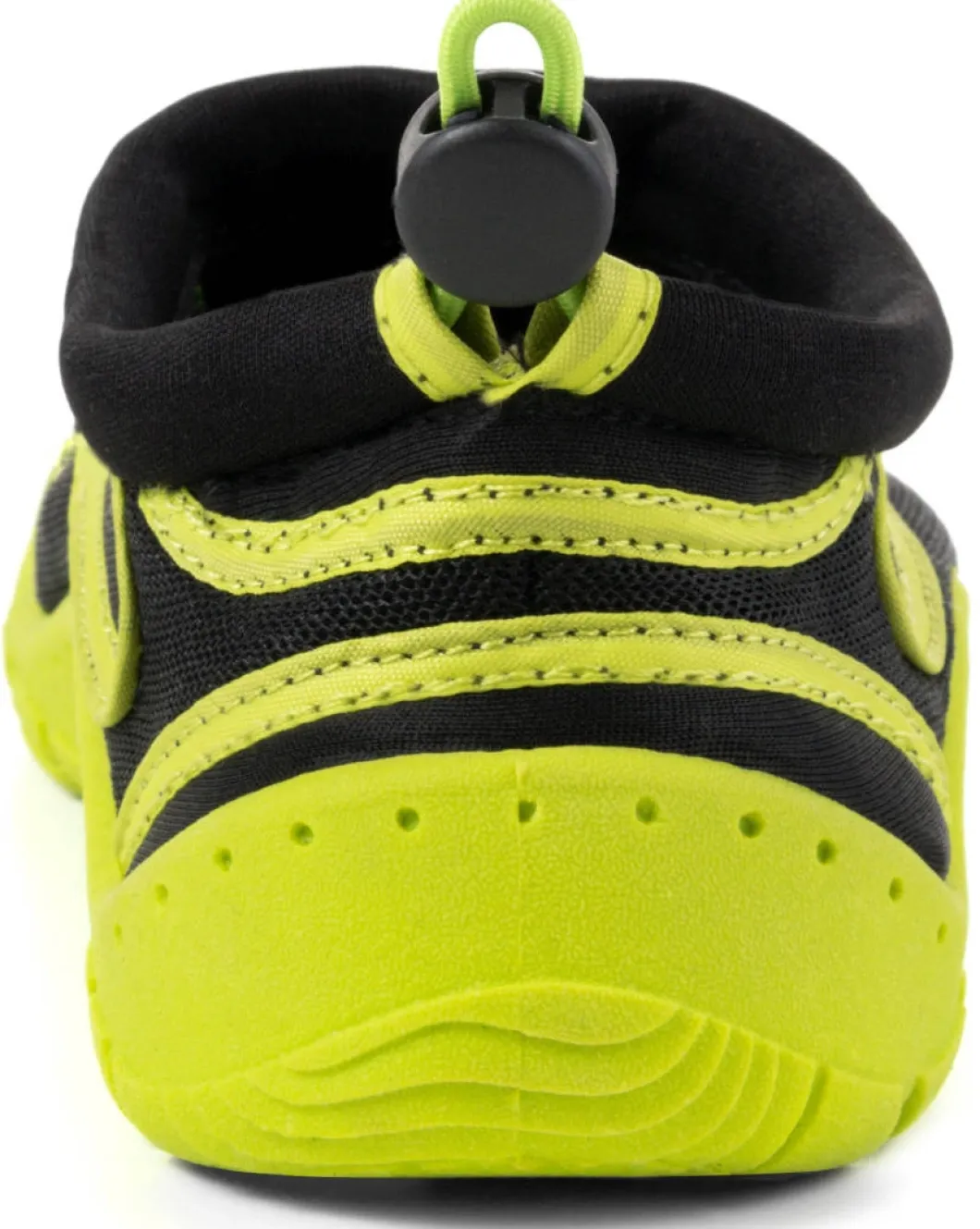 Buty do wody ze ściągaczem Aqua Speed 28A - żółto-czarne