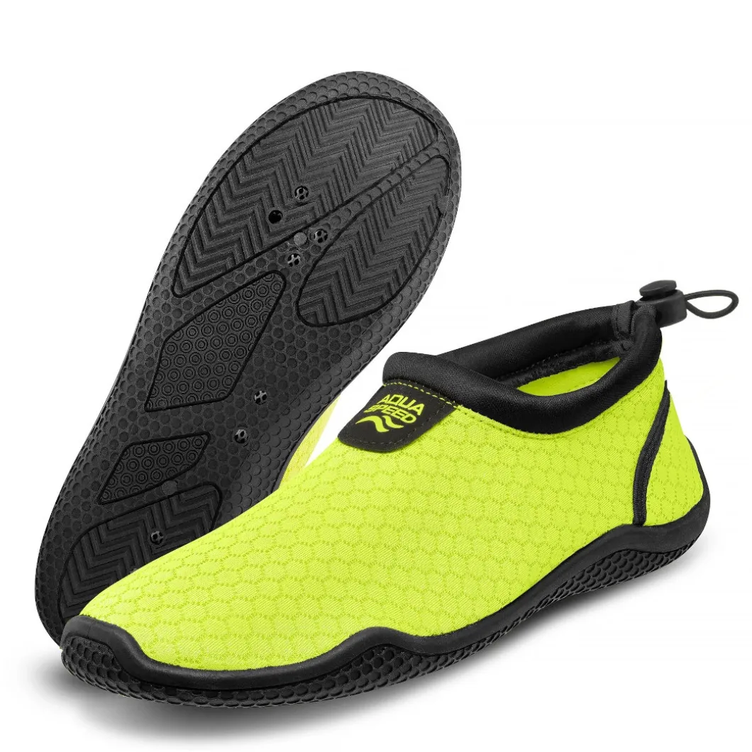 Buty do wody ze ściągaczem Aqua Shoe 30 kol.18 - żółto-czarne