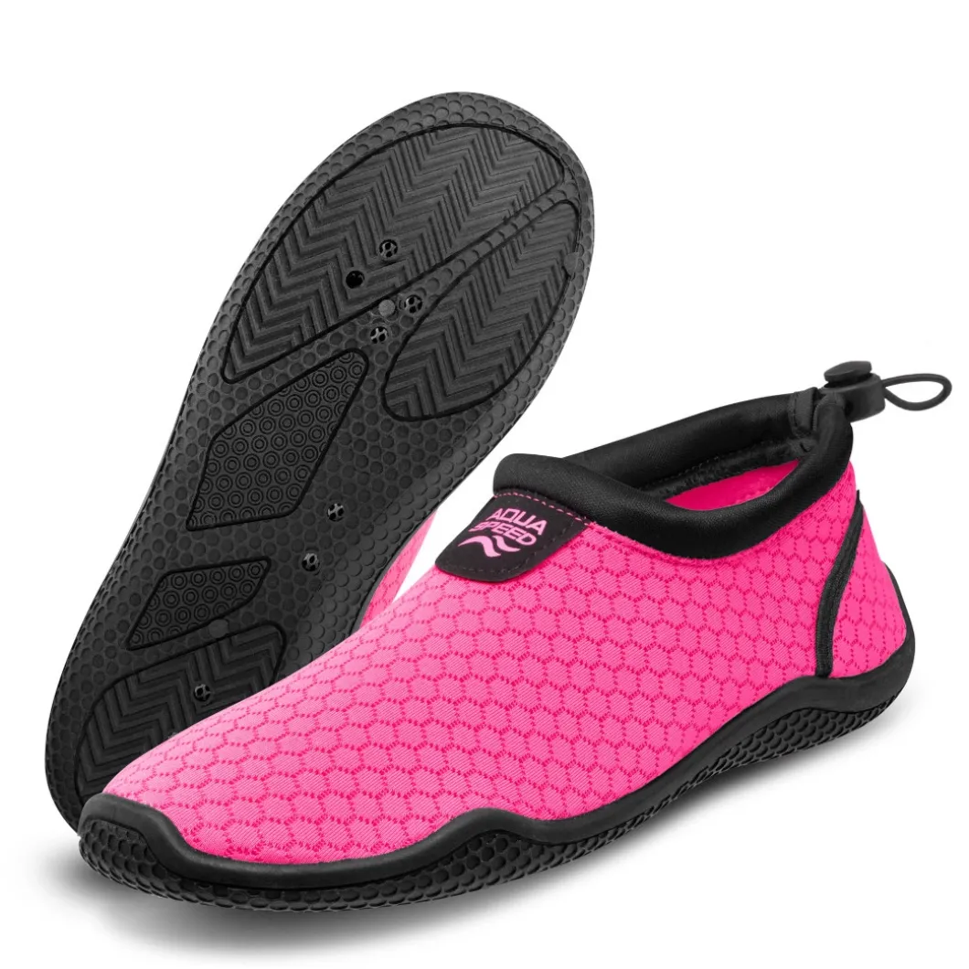 Buty do wody ze ściągaczem Aqua Shoe 30 03- różowe