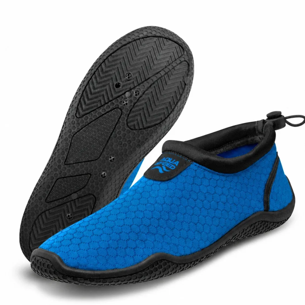 Buty do wody ze ściągaczem Aqua Shoe 30 kol.01 - niebiesko-czarne