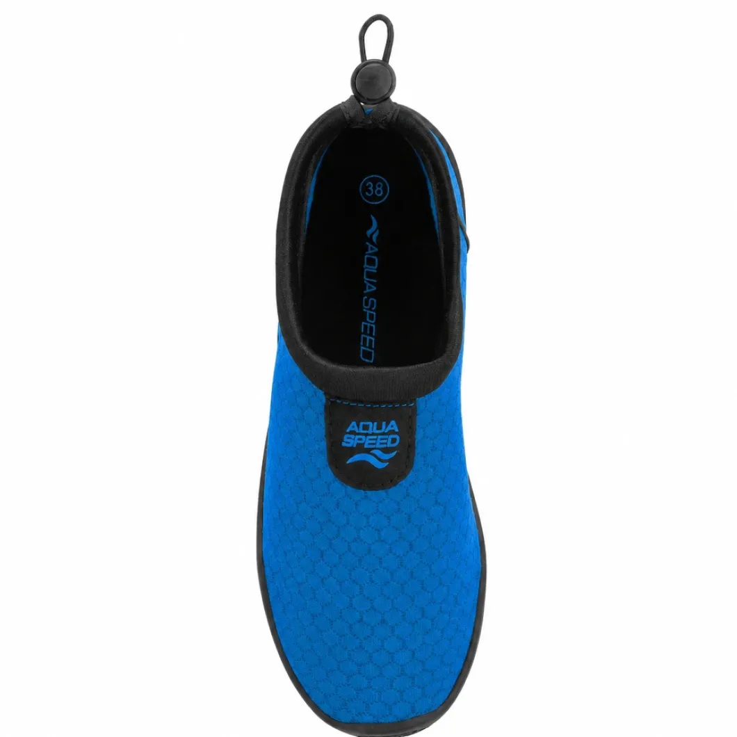 Buty do wody ze ściągaczem Aqua Shoe 30 kol.01 - niebiesko-czarne