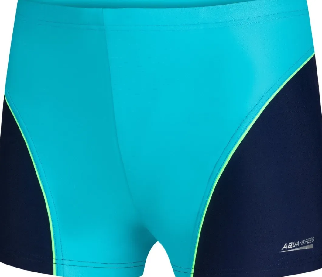 Chłopięce spodenki pływackie Aqua Speed Leo 24 - niebieskie