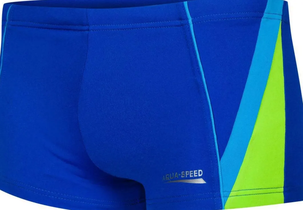 Chłopięce spodenki pływackie Aqua Speed Diego 46 - niebieskie