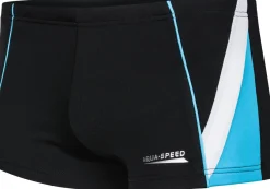Chłopięce spodenki pływackie Aqua Speed Diego 01 - czarne