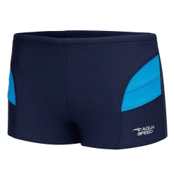 Chłopięce spodenki pływackie Aqua Speed Andy 44 - granatowe
