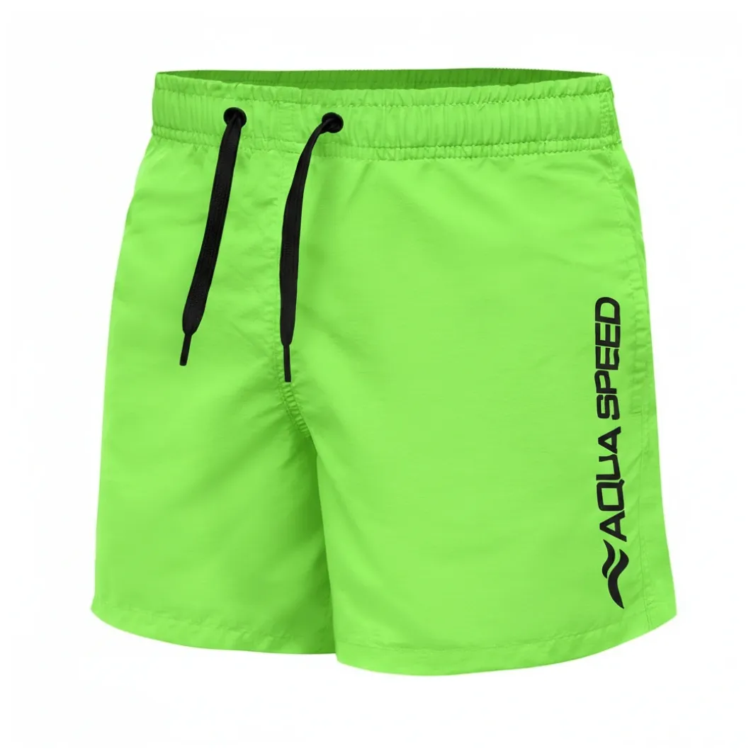 Chłopięce szorty pływackie Aqua Speed Owen Junior kol.11 -zielony