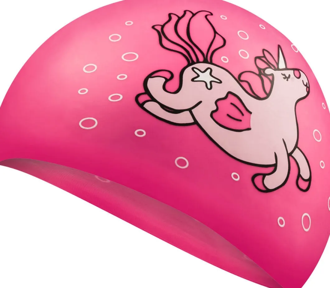 Czepek pływacki dla dzieci Aqua Speed Kiddie Unicorn - różowy