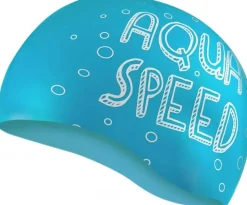 Czepek pływacki dla dzieci Aqua Speed Kiddie Mermaid - niebieski