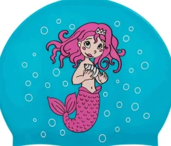 Czepek pływacki dla dzieci Aqua Speed Kiddie Mermaid - niebieski