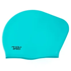Czepek pływacki na długie włosy Aqua Speed Long Hair Cap 01 - turkusowy