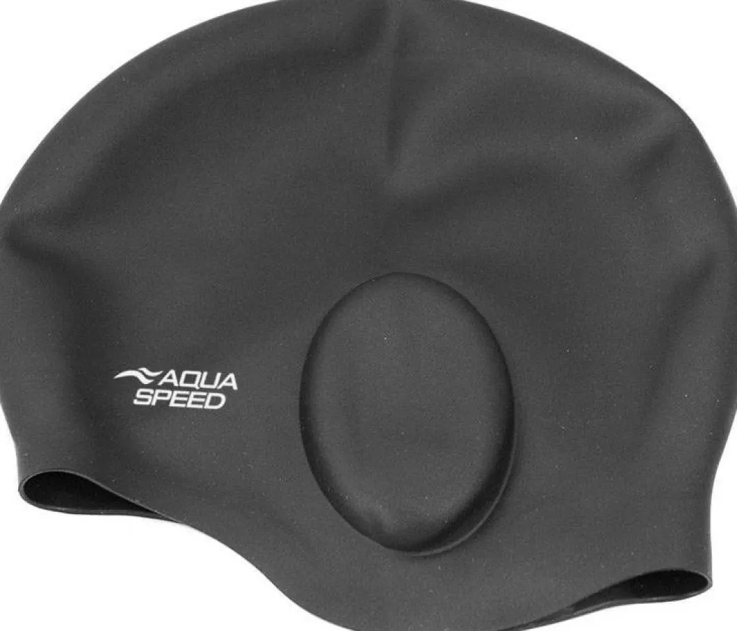 Czepek pływacki na uszy Aqua Speed Ear Cap 07 - czarny
