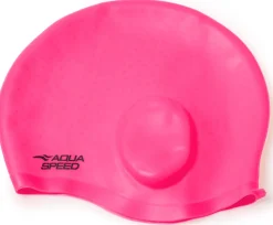 Czepek pływacki na uszy Aqua Speed Ear Cap Comfort 03 - różowy