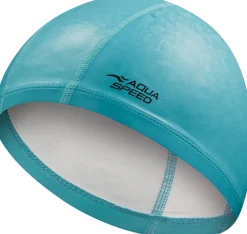 Czepek pływacki powlekany poliuretanem Aqua Speed Flux 02 - turkusowy