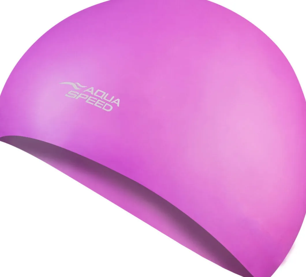 Czepek pływacki silikonowy Aqua Speed Smart 09 - fioletowy