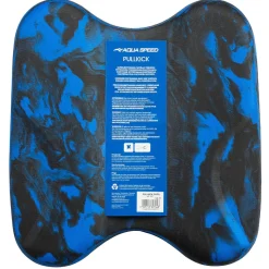 Deska do pływania Aqua Speed PULLKICK SWIRL kol.10 - czarno - niebieska