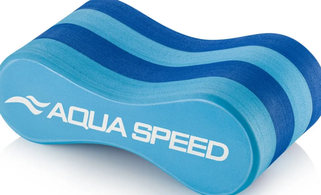 Deska do pływania pull buoy Aqua Speed Ósemka "4" - niebieska