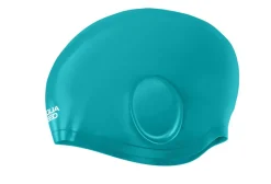 Duży czepek pływacki na uszy i długie włosy Aqua Speed Ear Cap Volume 11 - zielony