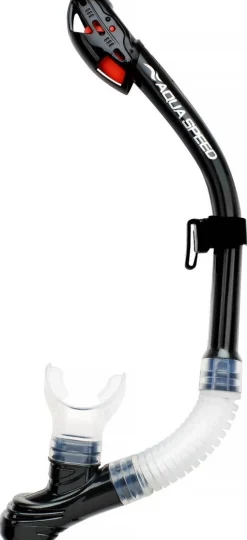 Fajka do nurkowania z zaworem Aqua Speed Jet 07 - czarna
