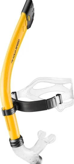 Fajka do pływania czołowa Aqua Speed Comet Jr 18 - żółta