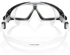 Gogle pływackie Aqua Speed Sirocco 07 - czarne - bezbarwne szkła
