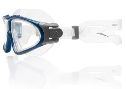 Gogle pływackie Aqua Speed Sirocco 10 - granatowe - bezbarwne szkła