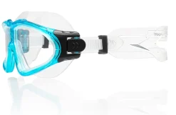 Gogle pływackie Aqua Speed Sirocco 02 - niebieskie - bezbarwne szkła