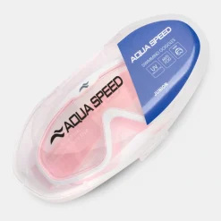 Gogle pływackie dla dzieci Aqua Speed Tivano FS Jr 03 - różowy-bezbarwne szkła