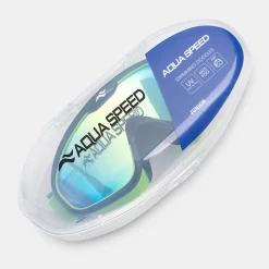 Gogle pływackie dla dzieci Aqua Speed Tivano Jr Mirror 38 - zielone