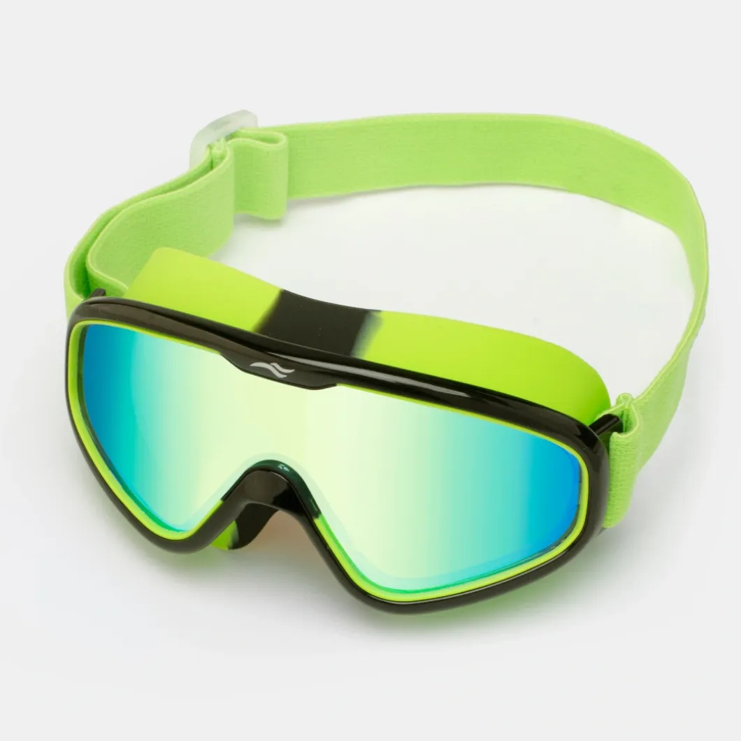 Gogle pływackie dla dzieci Aqua Speed Tivano Jr Mirror 38 - zielone