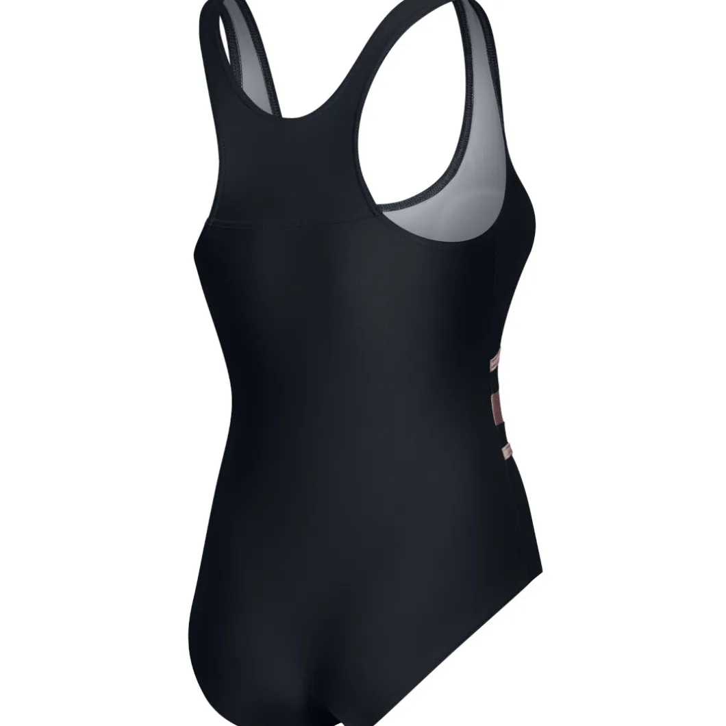 Jednoczęściowy kostium pływacki z miseczką Aqua Speed Stella Lady 07 - czarny