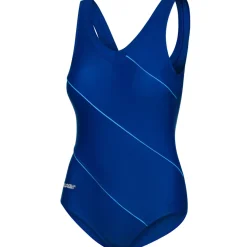Jednocześciowy kostium pływacki z miseczkami Aqua Speed Sophie 42 - niebieski