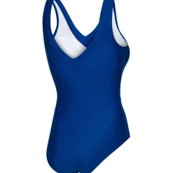 Jednocześciowy kostium pływacki z miseczkami Aqua Speed Sophie 42 - niebieski