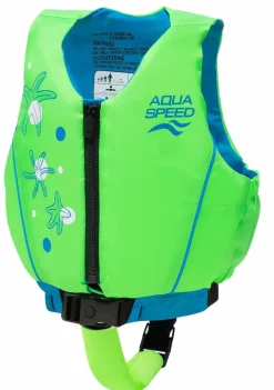 Kamizelka asekuracyjna piankowa do pływania dla dzieci Swim Star Aqua Speed kol. 03 - zielona