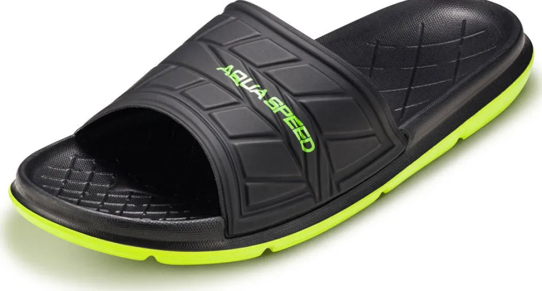 Klapki basenowo - plażowe Aqua Speed Aspen 07 - czarny