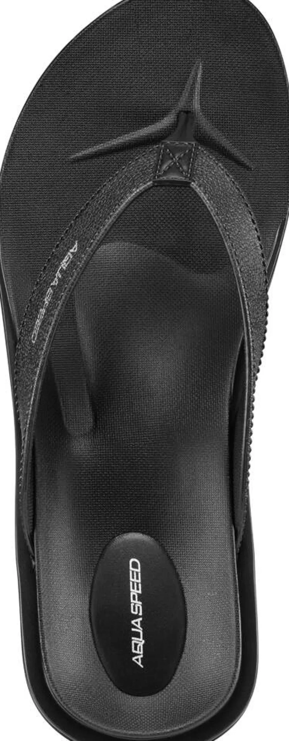 Klapki- japonki damskie basenowe Aqua Speed Solea 09 - czarne