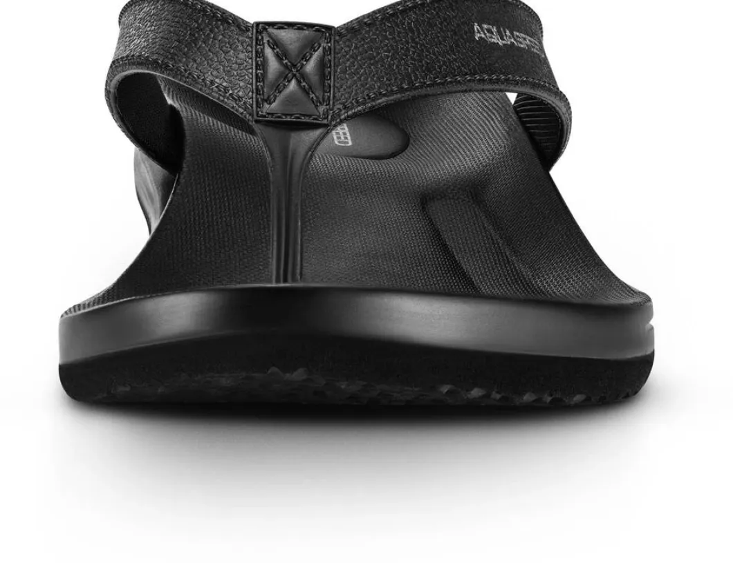 Klapki- japonki damskie basenowe Aqua Speed Solea 09 - czarne