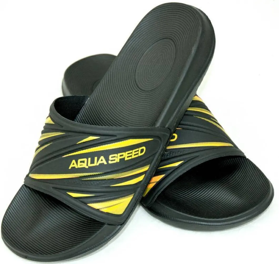 Klapki męskie basenowe Aqua Speed Idaho 18 - black