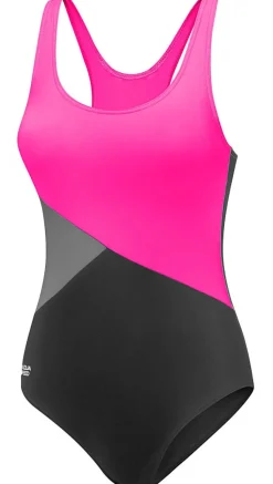 Kostium kąpielowy jednoczęściowy Aqua Speed Bella 139 - różowy