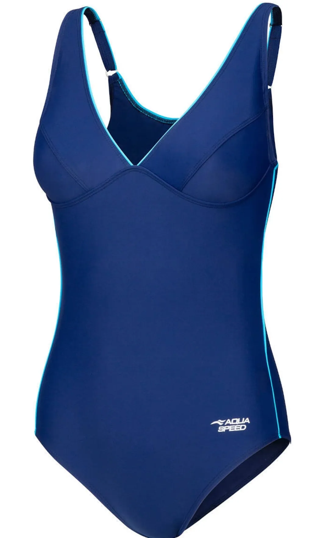 Kostium kąpielowy jednoczęściowy Aqua Speed GRACE 42 - granatowy