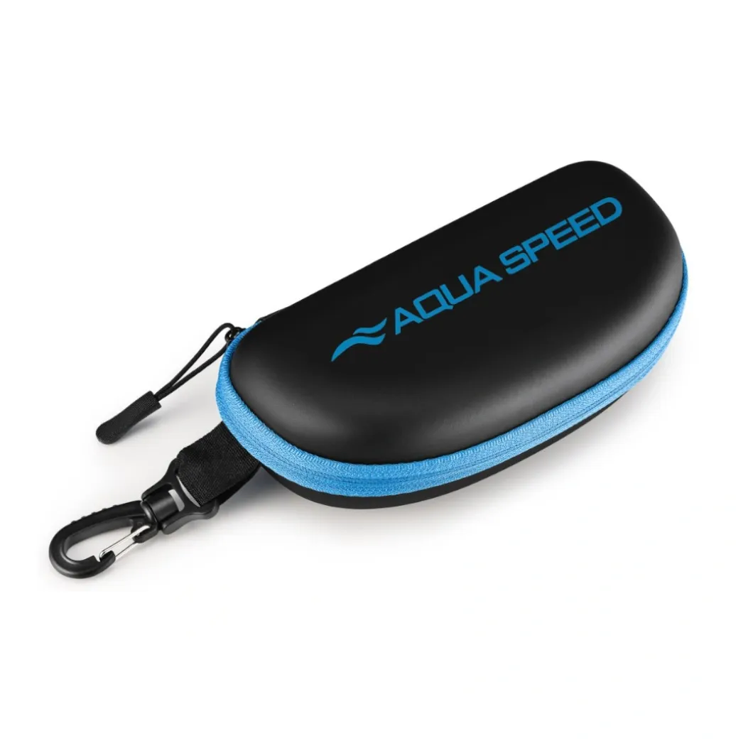 Lustrzane okulary pływackie Aqua Speed Vortex Mirror + Etui 07 - czarne