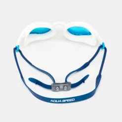 Lustrzane okulary pływackie Aqua Speed Vortex Mirror 51 - białe