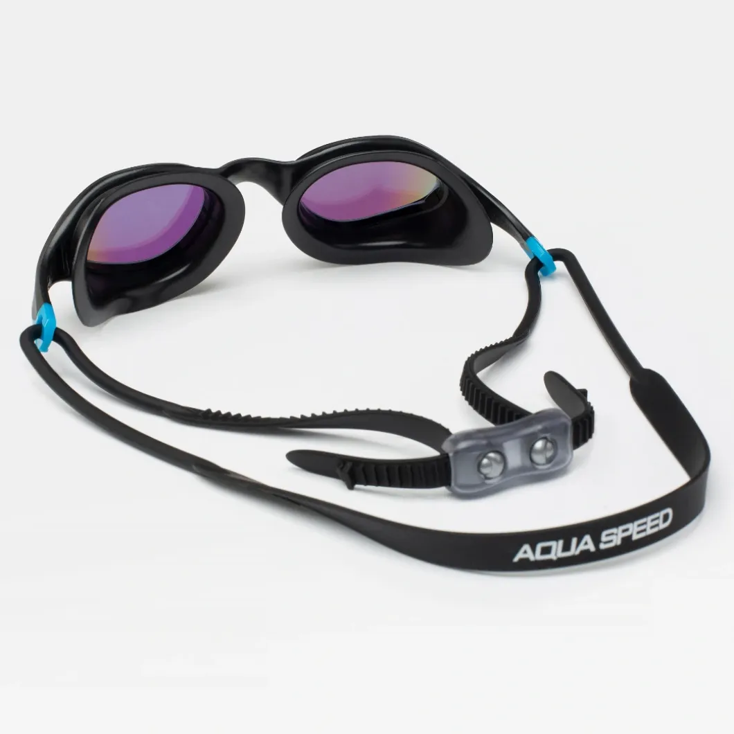 Lustrzane okulary pływackie Aqua Speed Vortex Mirror 07 - czarne