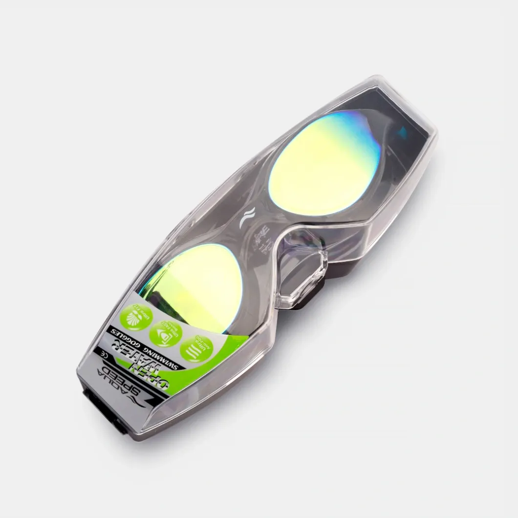 Lustrzane okulary pływackie Aqua Speed Vortex Mirror 07 - czarne