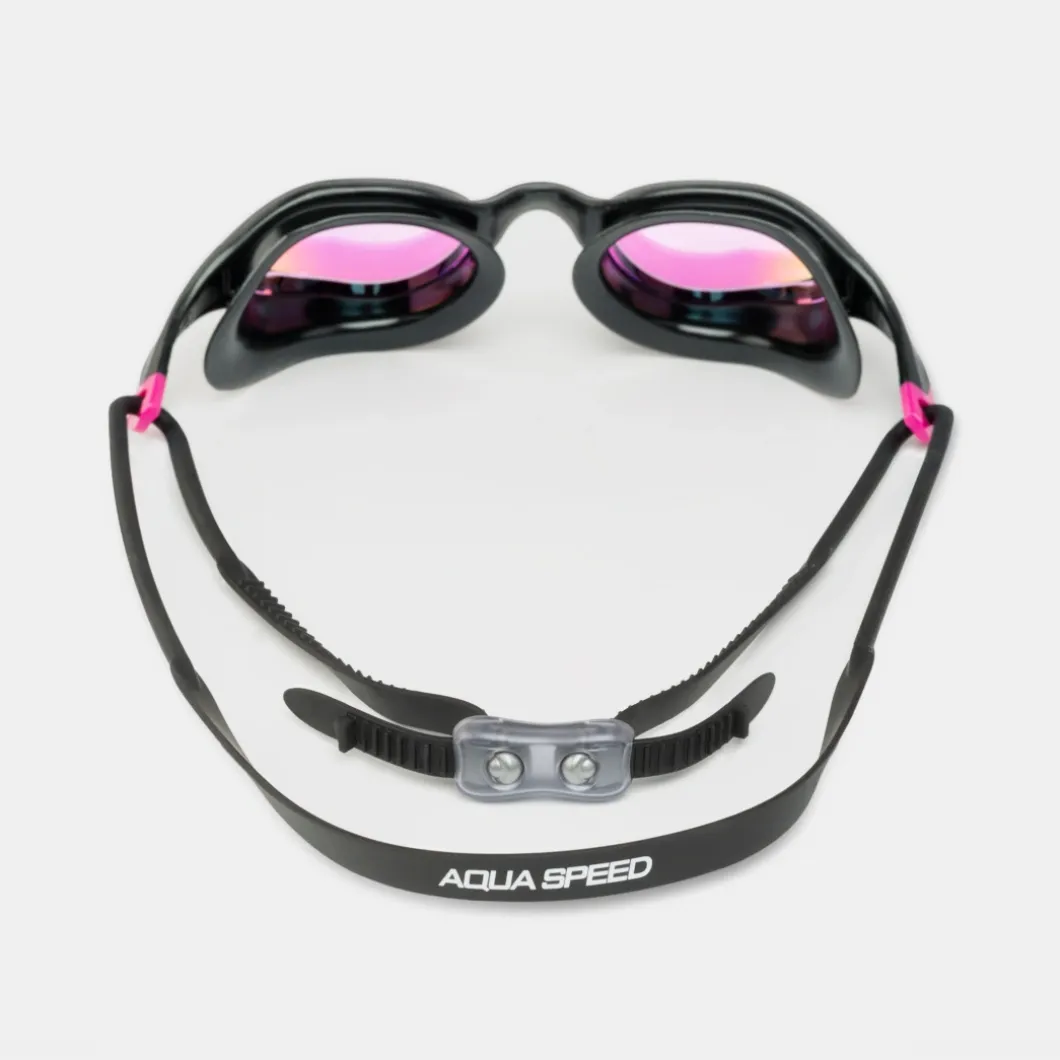 Lustrzane okulary pływackie Aqua Speed Vortex Mirror 79 - czarne