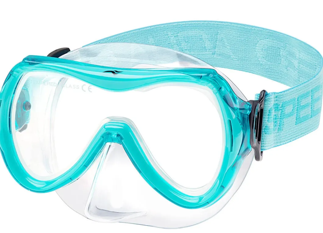 Maska do nurkowania Aqua Speed Alize FS dla dzieci 04 - turkusowa