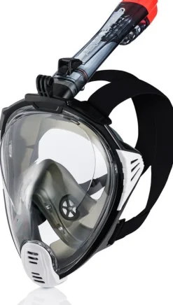 Maska do nurkowania pełnotwarzowa Aqua Speed Drift 07 - czarna