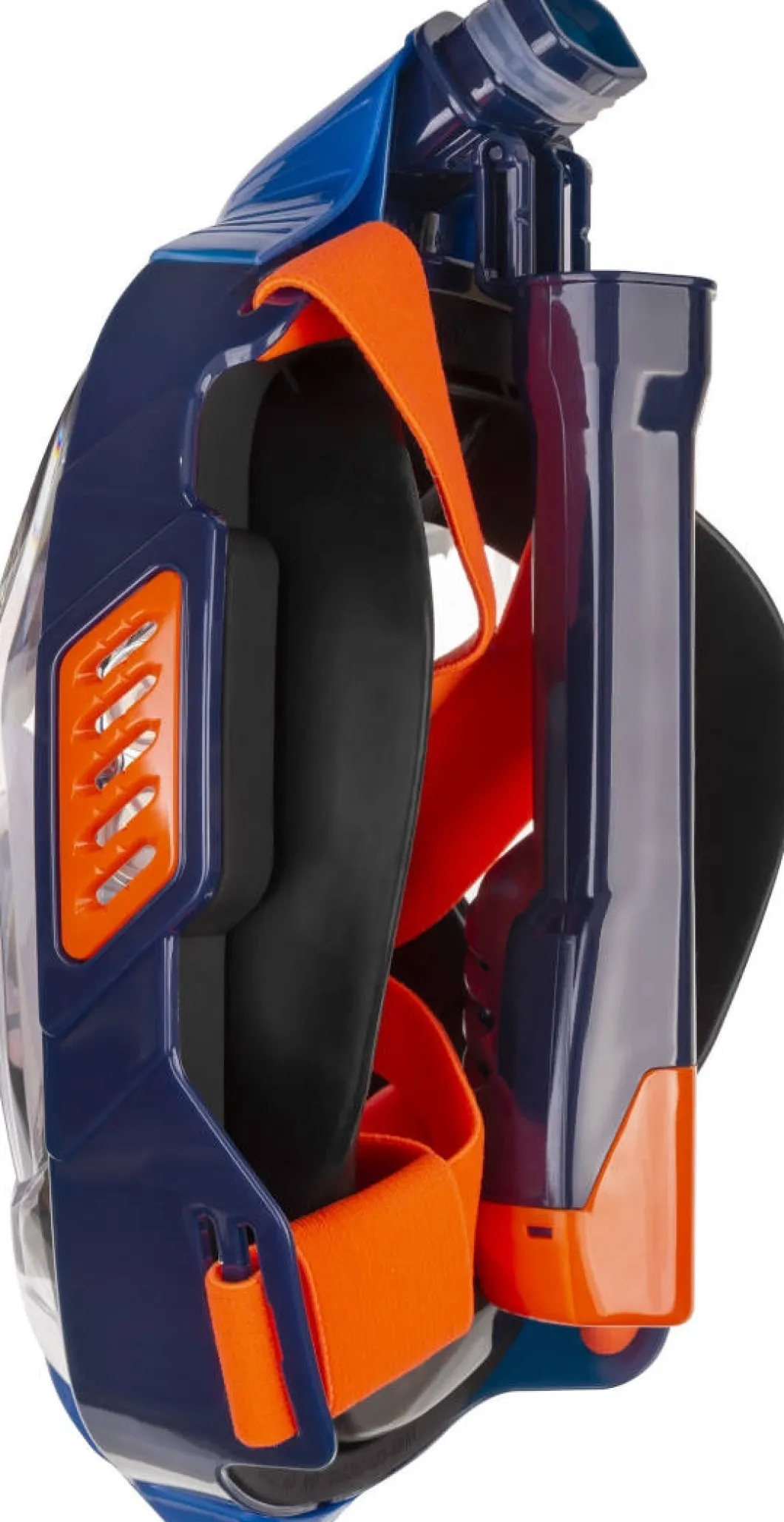 Maska do nurkowania snorkelingu pełnotwarzowa Aqua Speed Veifa ZX 10 - granatowa
